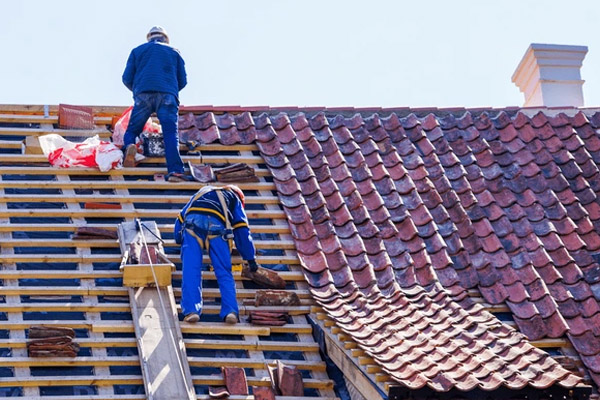 Rénovation de toiture en ardoises Île-Tudy